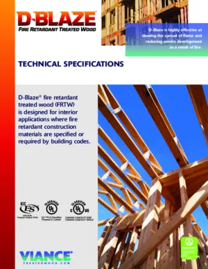 D-Blaze Technical Specifications Brochure preview