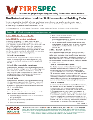 D-Blaze Technical Bulletin - IBC Building Code Update preview