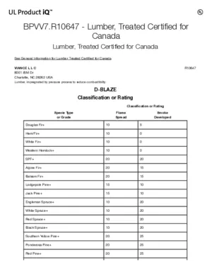 D-Blaze UL BPVV7.R10647 Treated Lumber - Canada preview