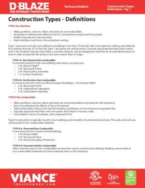 D-Blaze Construction Types - Definitions preview