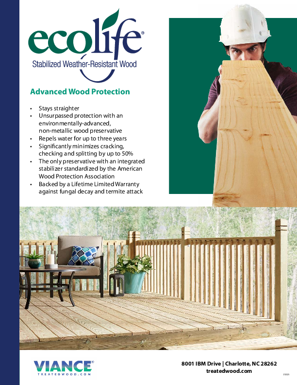 Ecolife Information Sheet preview