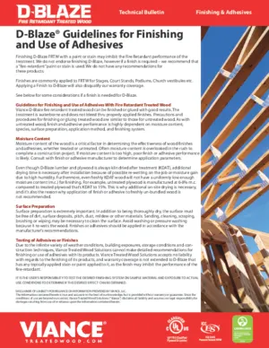 D-Blaze Finishing and Adhesives preview